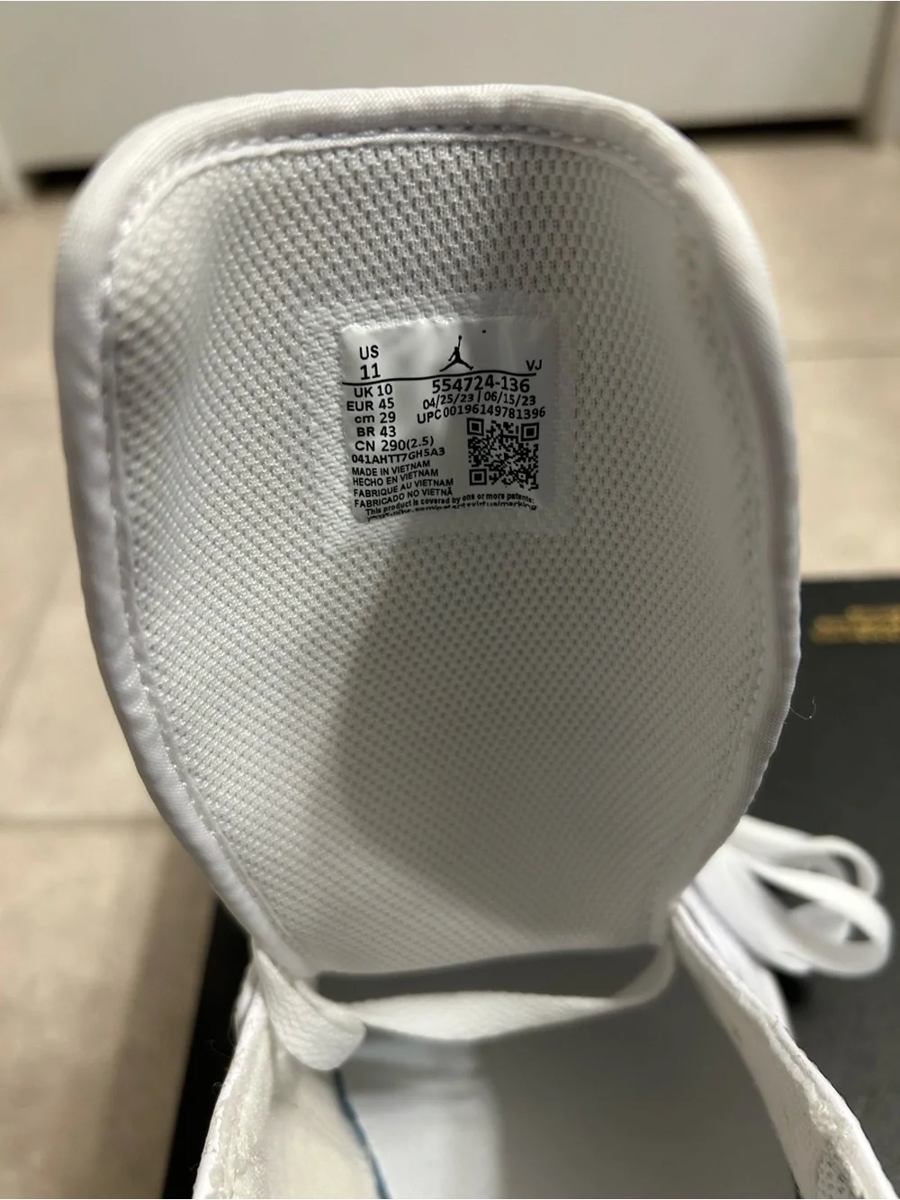 Jordan all white